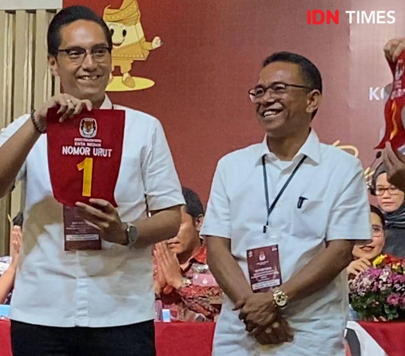 Paslon Pilkada Medan Rico Waas-Zakiyuddin (IDN Times/Indah Permata Sari)
