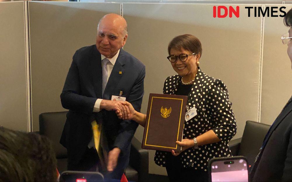 Menlu Retno Bertemu Menlu Irak, Bahas Pengelolaan Air