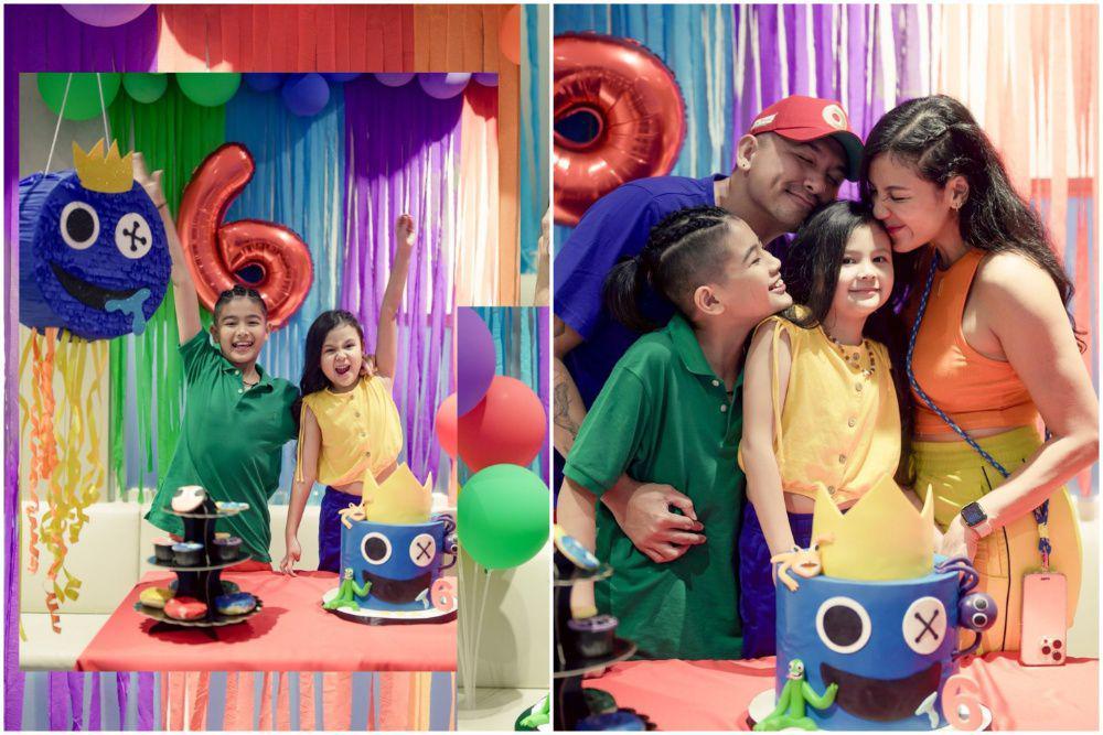 10 Potret Ulang Tahun ke-6 Sea Dedari Anak Ryan Delon, Colorful!