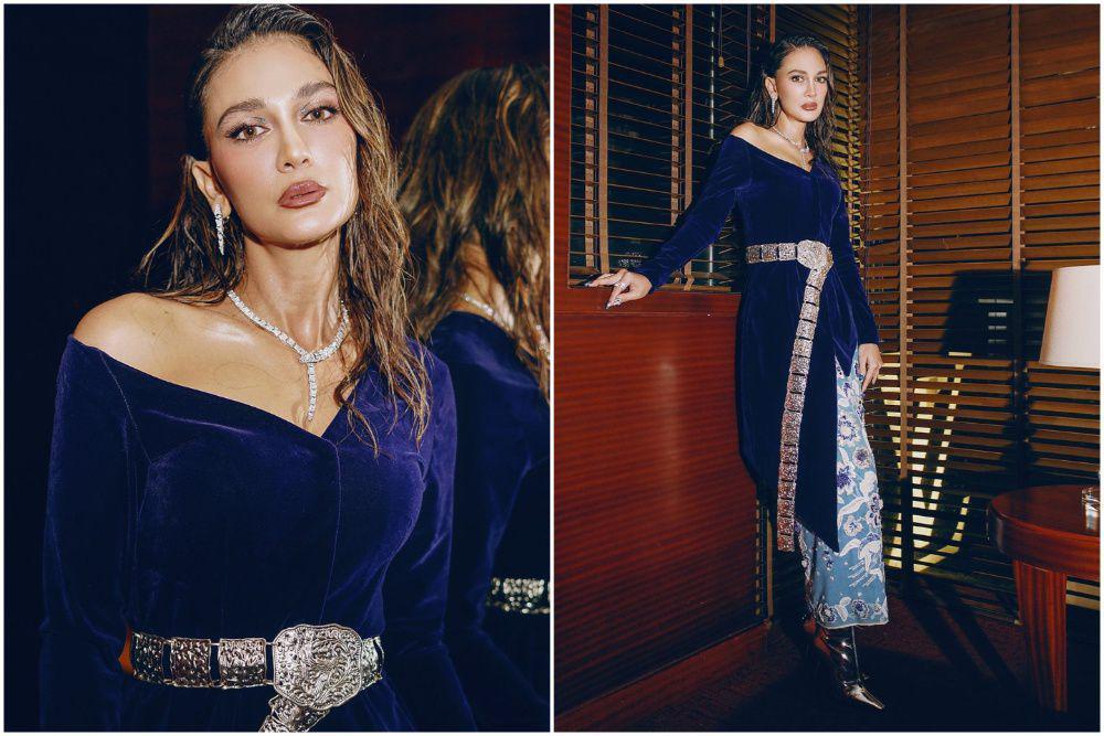 7 Detail Penampilan Luna Maya di Gala Premiere Film Sumala, Elegan!