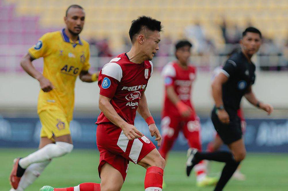 Persis Solo dalam laga melawan Persik Kediri pada pekan ke-6 Liga 1 Indonesia 2024/2025. (instagram.com/persisofficial)
