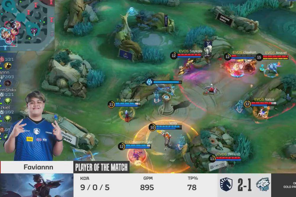 Momen terbaik dari Faviannn di game ke-3 (YouTube.com/MPL Indonesia