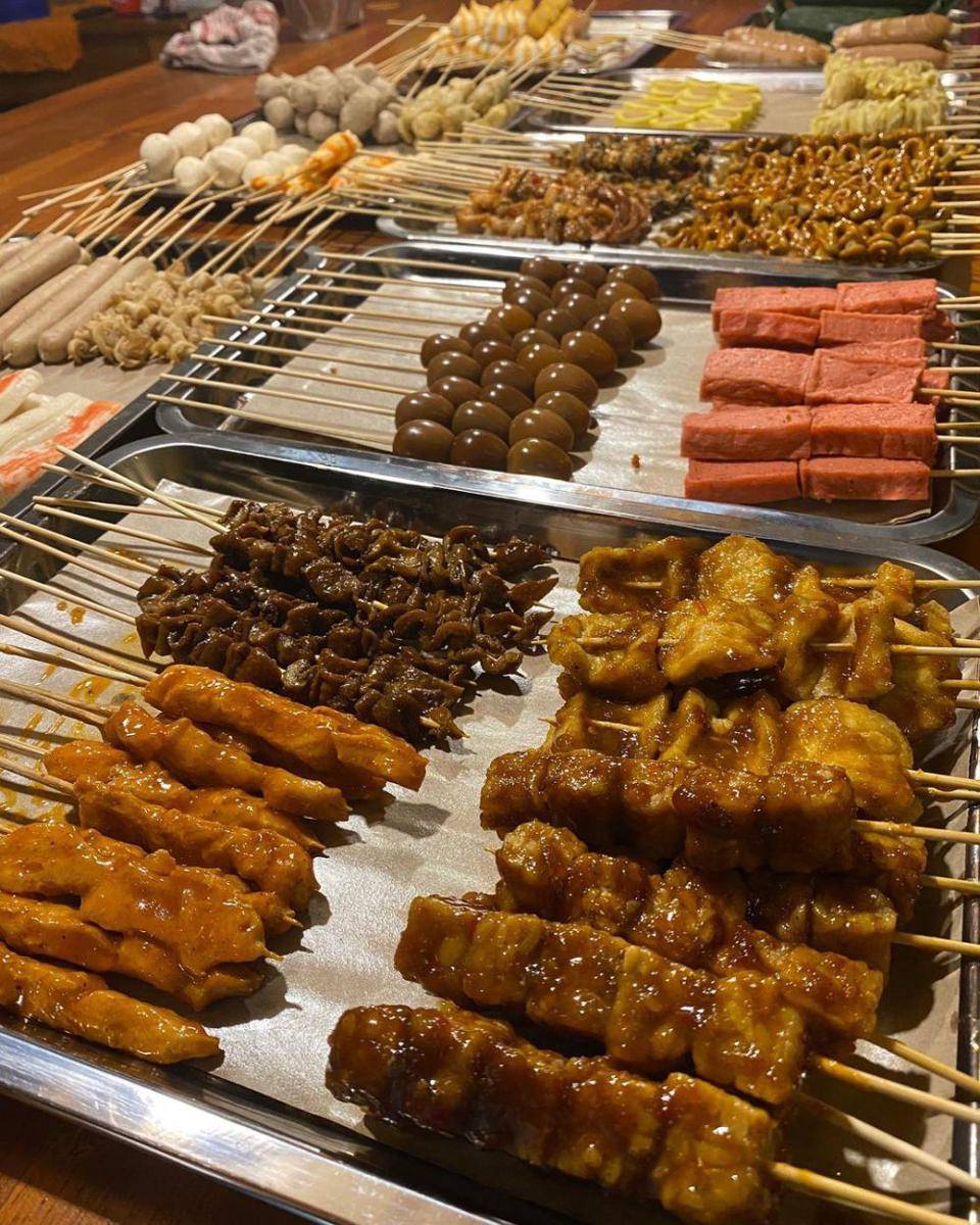Pilihan sate di Angkringan Remajja (instagram.com/angkringan_remajja)