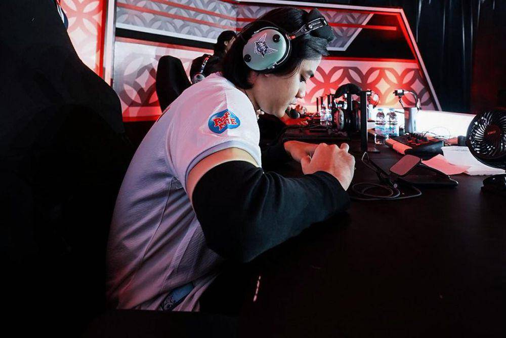 Potret Claw Kun saat berlkaga kontra TLID (instagram.com/@evosesports)