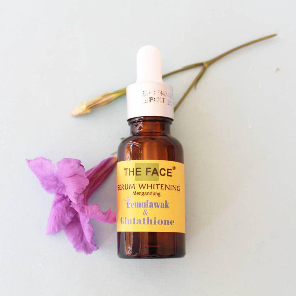 THE FACE Temulawak Whitening Serum with Glutathione (instagram.com/theface_cosmetic_official)