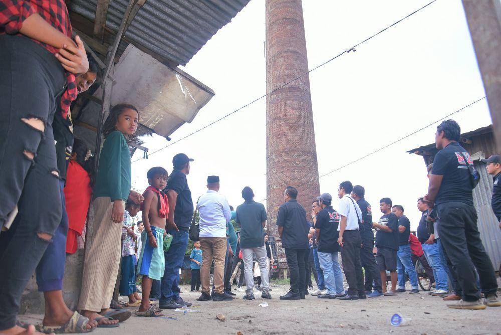 Cerobong bakaran batu milik perusahaan Belanda NV Deli Klei di Medan Denai (Dok. IDN Times)