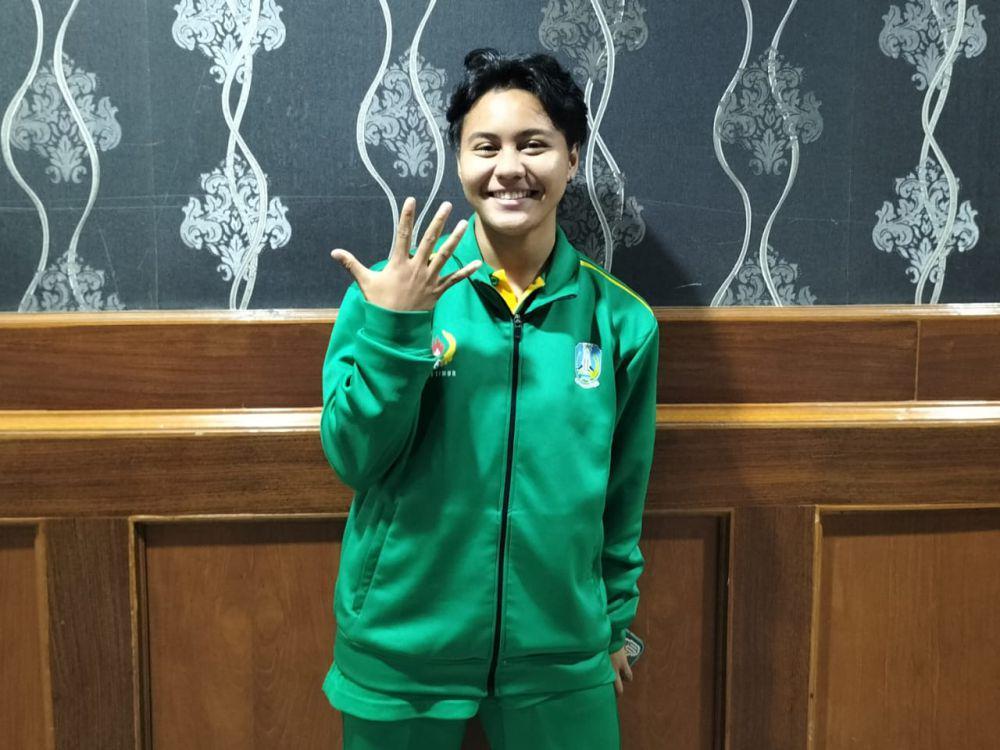 Gladies, Atlet Loncat Indah PON XXI yang Sikat Lima Medali Emas