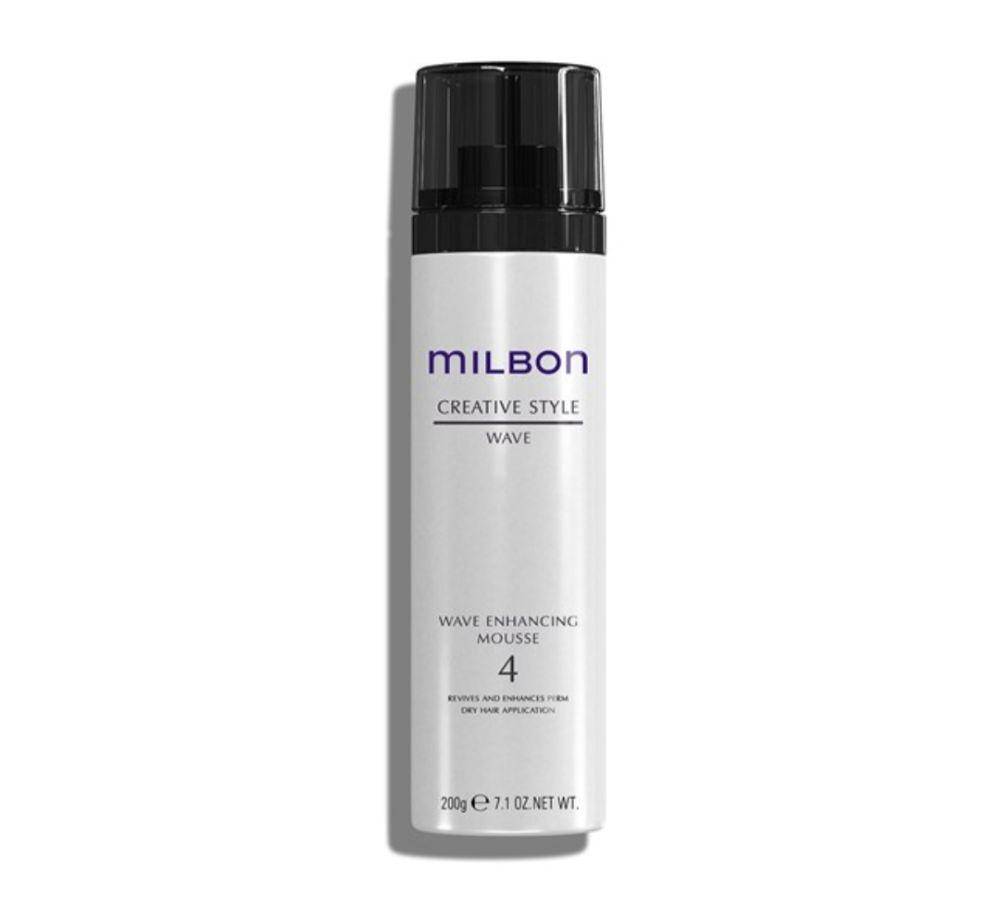 Milbon Wave Enhancing Mousse 4 (milbon-usa.com)