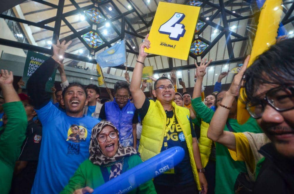 Pilwakot Bandung: Elektabilitas Arfi-Yena dan Dadan-Arif Masih Kecil