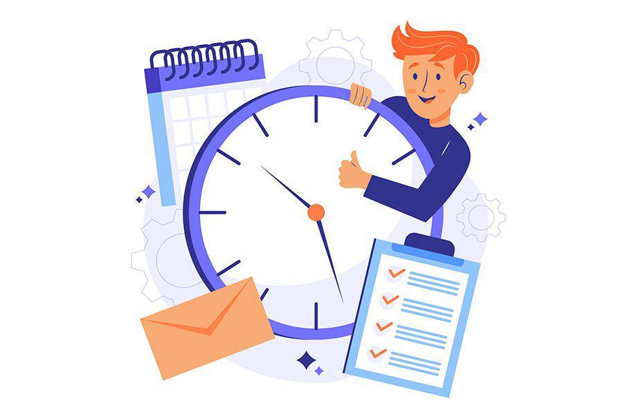 ilustrasi settingan waktu upload (freepik.com/freepik)
