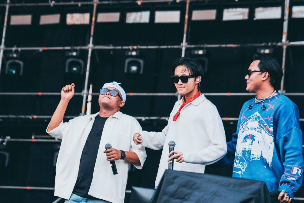 potret keluarga Sule di Pestapora 2024 (instagram.com/putridelinaa)