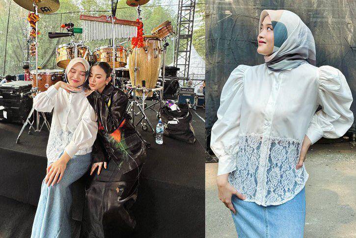 potret keluarga Sule di Pestapora 2024 (instagram.com/putridelinaa)