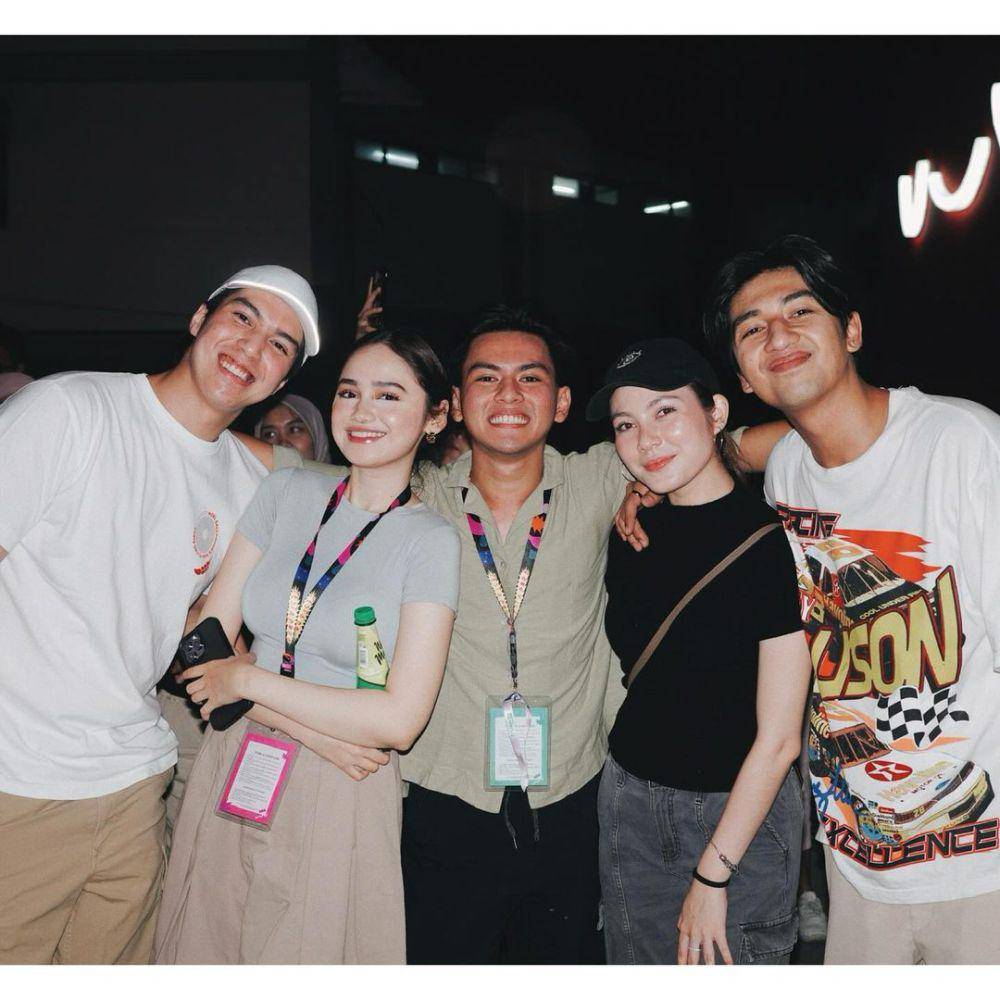potret Syifa Hadju dan rekan artis (instagram.com/rey_bong26)