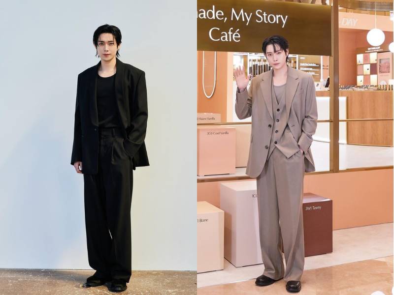 outfit romantis fine dining ala Kim Young Dae (instagram.com/youngdae0302)