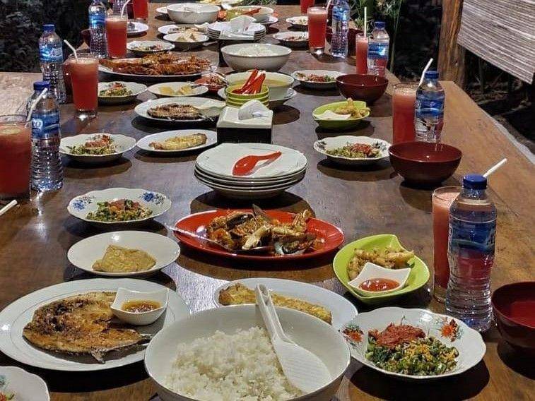 ilustrasi hidangan di Bale Seafood Lombok (instagram.com/seafood_lombok)