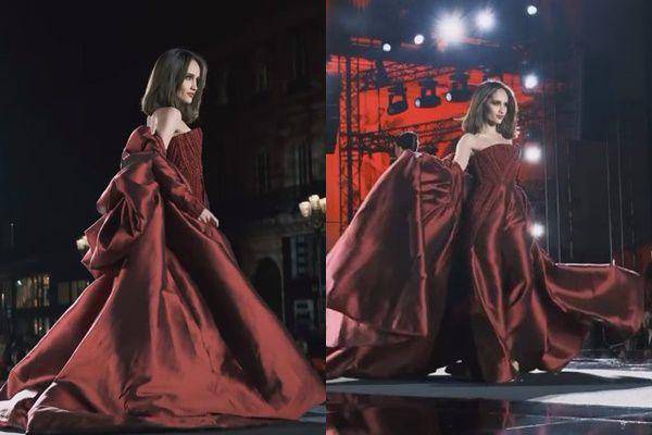 Cinta Laura L'Oreal Paris Fashion Week (Instagram.com/claurakeihl)