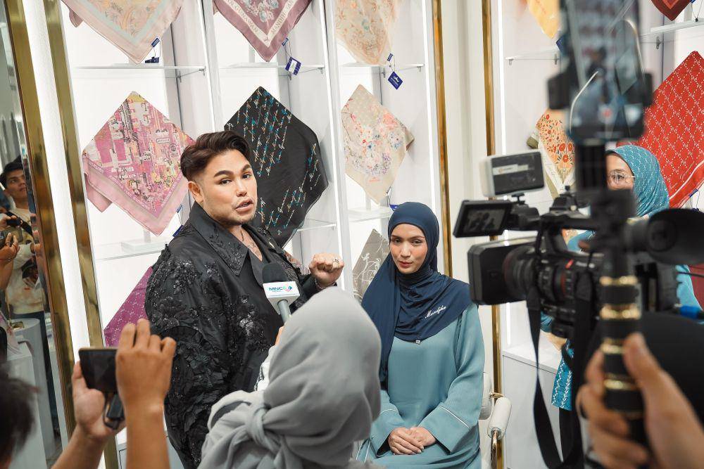 Potret Grand Opening Mandjha Hijab Store (dok. Mandjha Hijab)