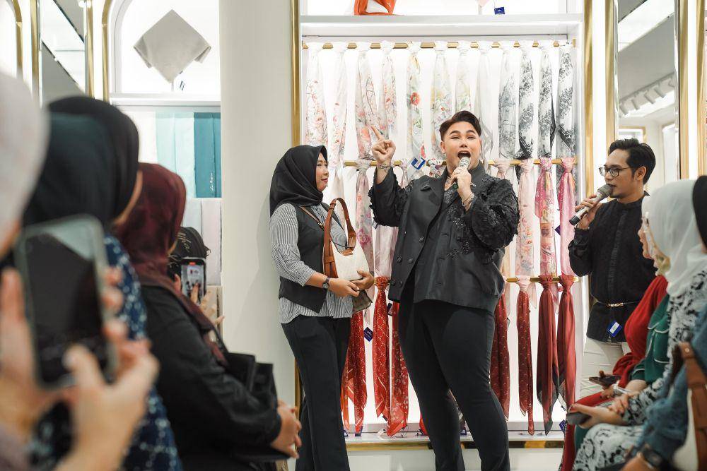 Potret Grand Opening Mandjha Hijab Store (dok. Mandjha Hijab)