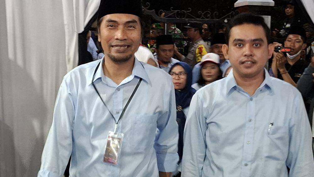 Pasangan calon Ahmad Dawami Ragil Saputro dan Shandhika Ratna Ferryantiko dapat nomer urut 1. IDN Times/ Riyanto.