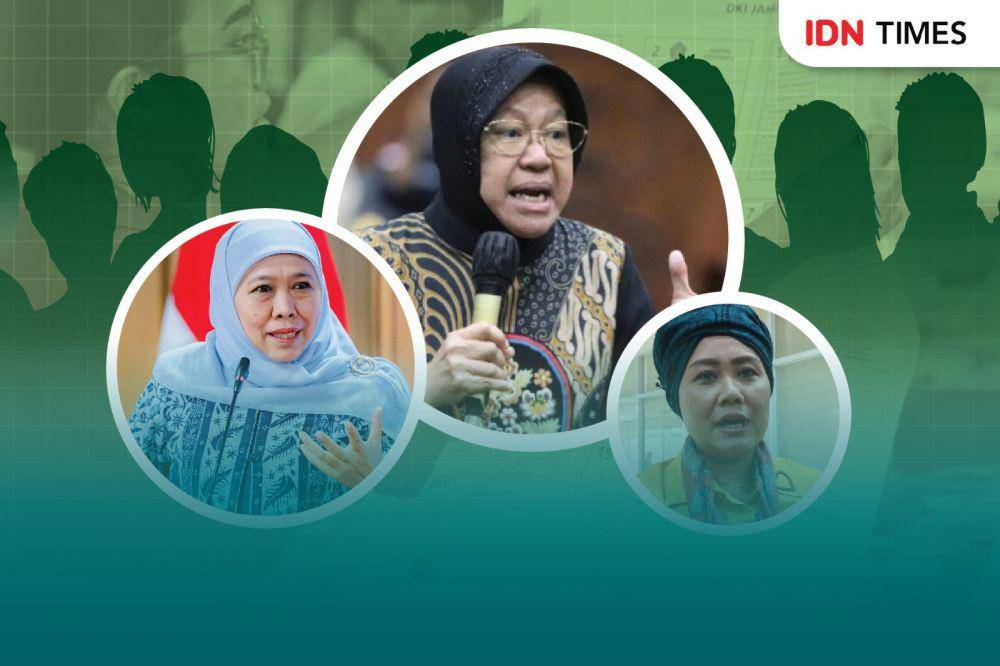 Perempuan-perempuan yang bertarung di Pilkada Jawa Timur (IDN Times/Aditya)