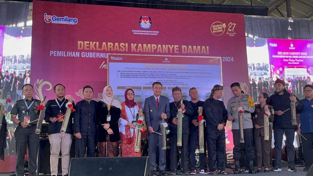 KPU Jabar Titip Paslon Pilgub Kampanye dengan Menyenangkan