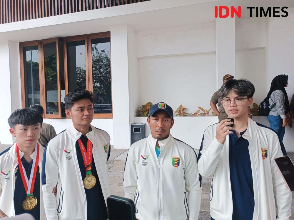 Kisah Tim Putra Tenis Meja Lampung Sukses Ukir Sejarah Raih 2 Emas PON