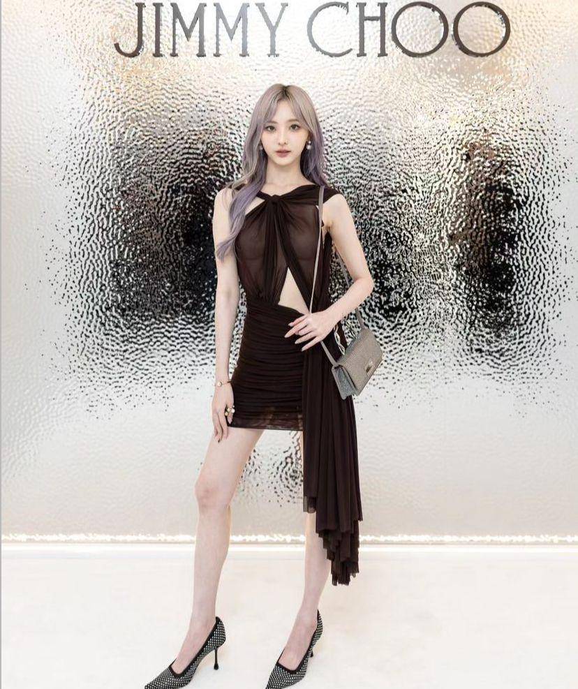 potret Nene Pornnappan di Milan Fashion Week (instagram.com/nenevader)