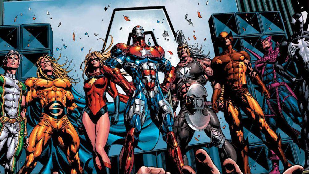 Sentry dan para anggota Dark Avengers. (dok. Marvel Comics/Dark Avengers)
