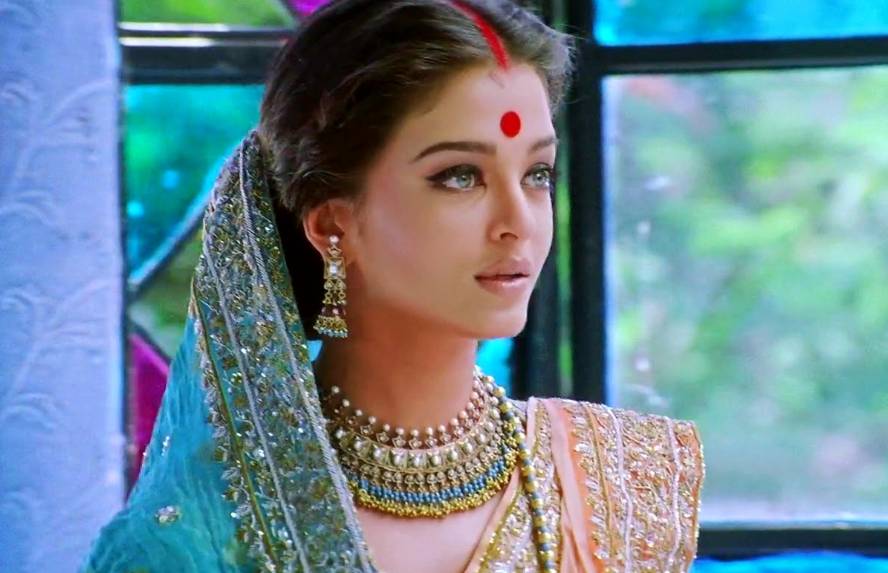 Aishwarya Rai di film Devdas (dok. Red Chillies Entertainment/Devdas)