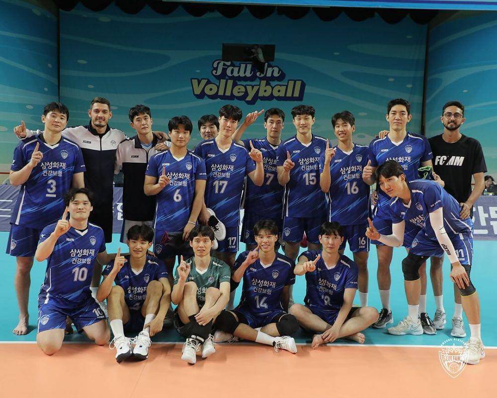 tim voli Daejeon Samsung Fire Bluefangs (instagram.com/bluefangsvc)