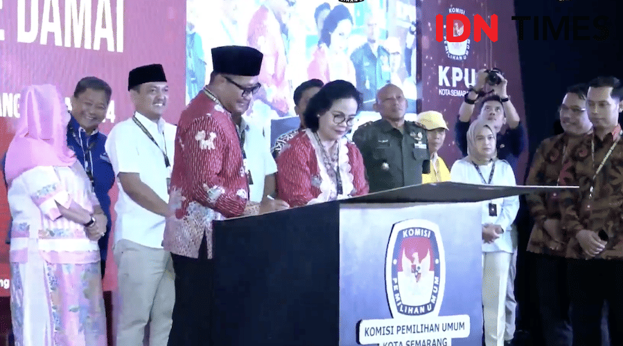 Kampanye Agustin-Iswar Akan Blusukan ke Pasar Tradisional Semarang