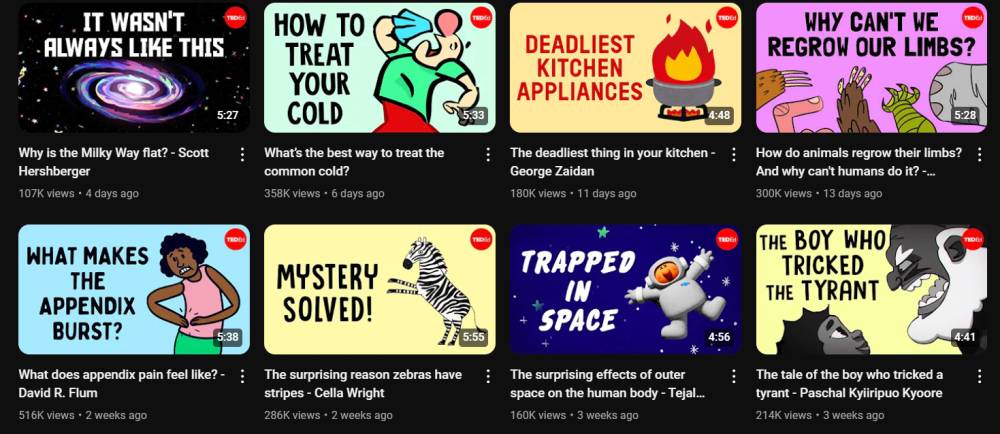 Tangkapan layar kanal YouTube Ted-Ed. (Youtube.com/@TedEd)