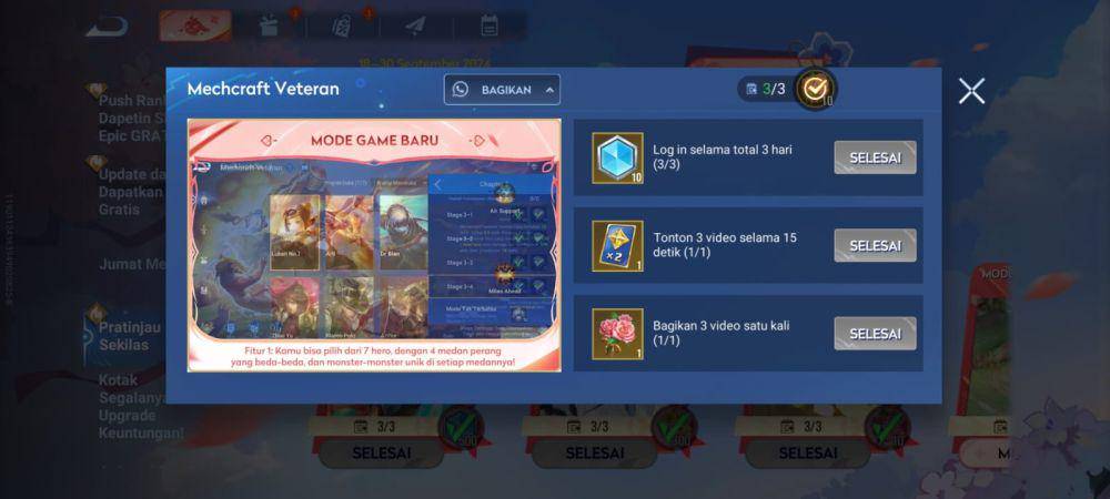 mode baru Mechcraft Veteran di Honor of Kings (dok. TiMi Studio Group/Honor of Kings)