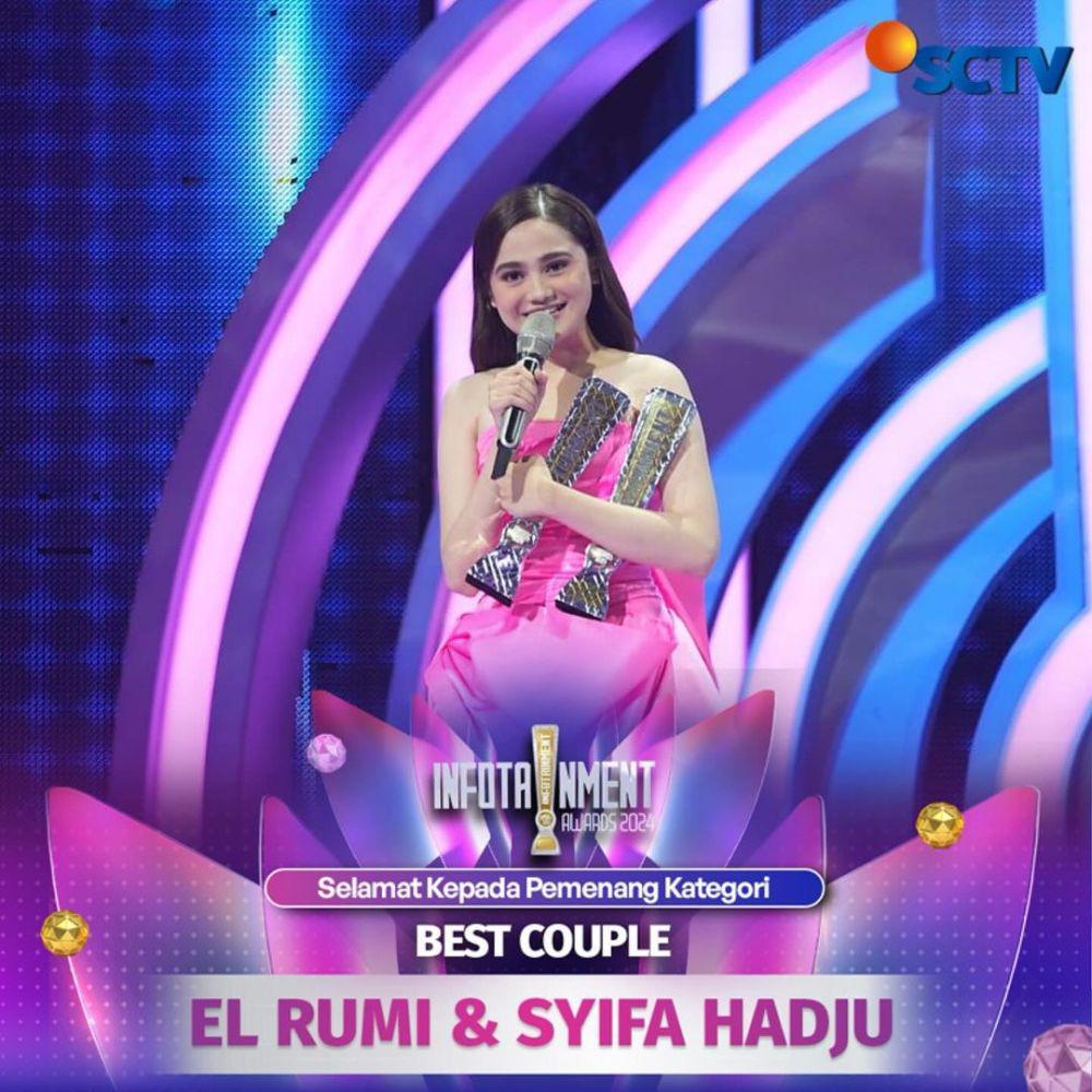 Daftar Pemenang Infotainment Awards 2024, Syifa Hadju Borong Piala
