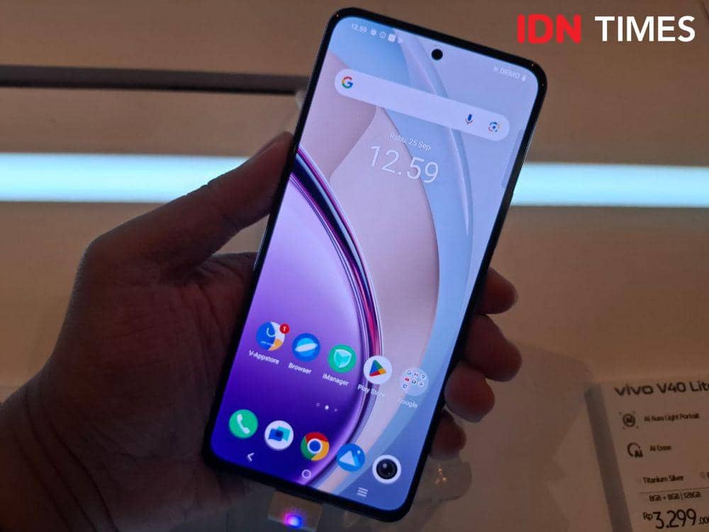 vivo V40 Lite (IDN Times/Fatkhur Rozi)