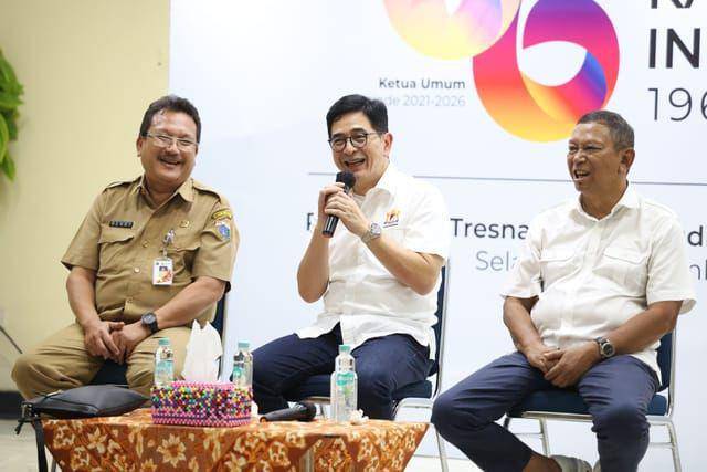 Ketua Kadin Indonesia, Arsjas Rasjid rayakan ulang tahun Kadin di Panti Sosial. (Dok/Istimewa)