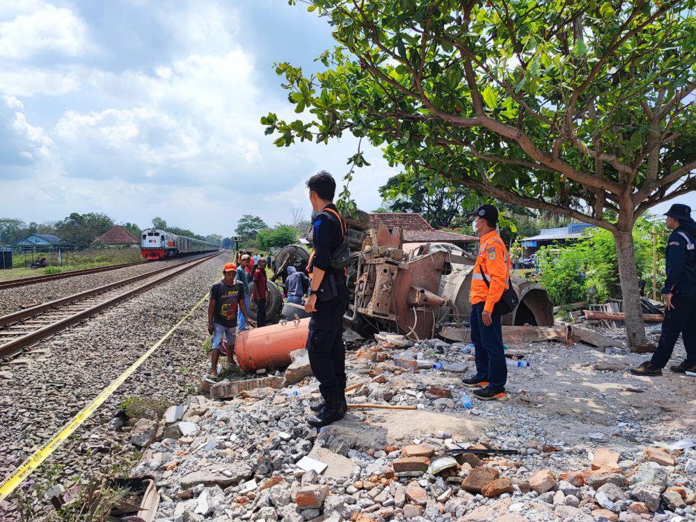 Total 12 Perjalanan KA Terdampak Kecelakaan KA Taksaka Bantul