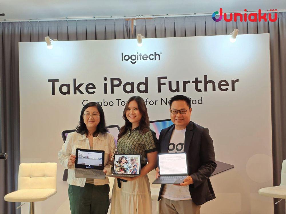 Logitech Combo Touch Hadir Kembali Buat iPad Air dan Pro Seri Terbaru!