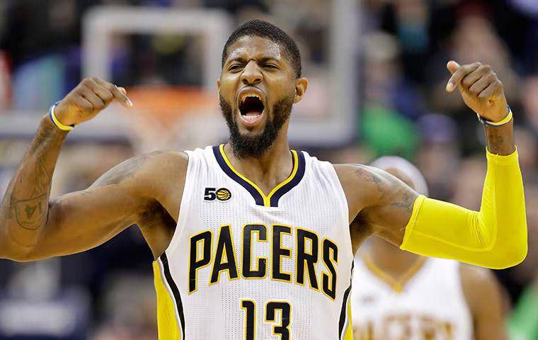 Paul George saat bermain untuk Indiana Pacers. (nba.com)