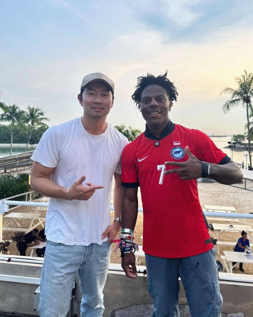 potret Speed ketemu Simu Liu di Singapura (instagram.com/simuliu)
