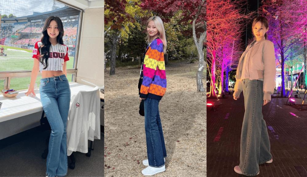 9 Padu Padan High Waist Jeans ala Tzuyu TWICE, Charming!