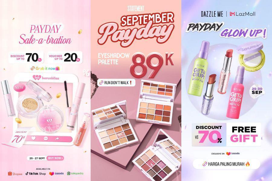 14 Promo Makeup Spesial Payday, Harga Murah hingga Dapat Free Gift!