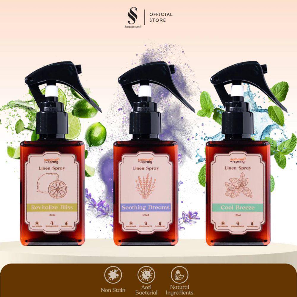 Summerspring Linen Spray (shopee.co.id/Summerscent Indonesia Official Shop)