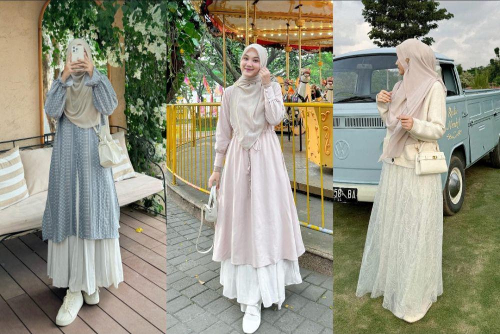 8 Ide Styling Rok Putih ala Nyimas Juniar, Chic Abis!