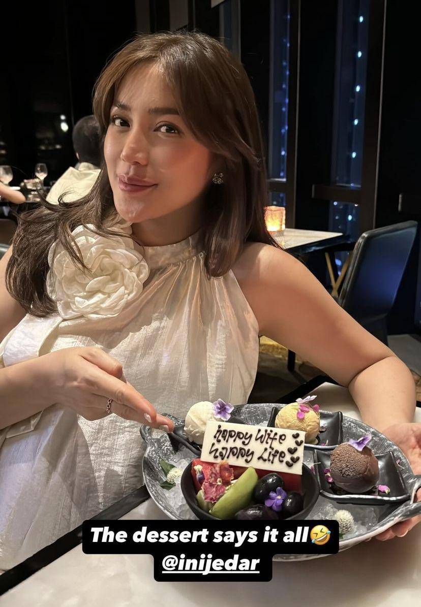 potret Jessica Iskandar dan Vincent Verhaag rayakan anniv pertunangan (Instagram.com/v.andrianto)