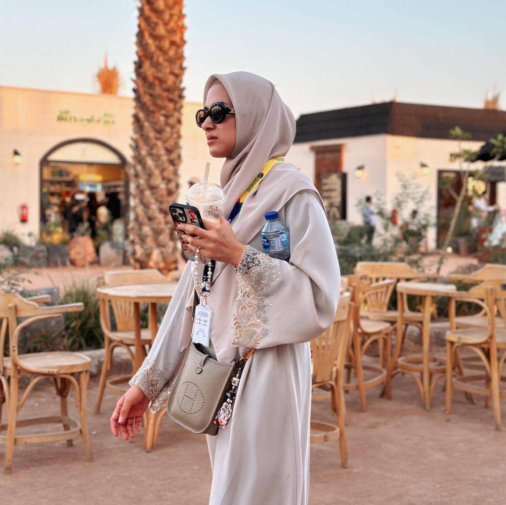 potret Nina Zatulini tur di Madinah (instagram.com/ninazatulini22)