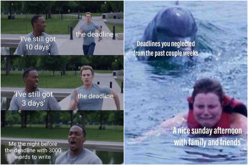 7 Meme Deadline Paling Kocak dan Relate, Ada yang Kamu Banget?