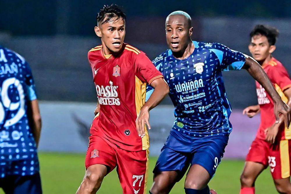 Persijap Jepara dalam laga menghadapi Persikas Subang pada pekan keempat Grup 2 Liga 2 Indonesia 2024/2025. (instagram.com/persijap_jepara)