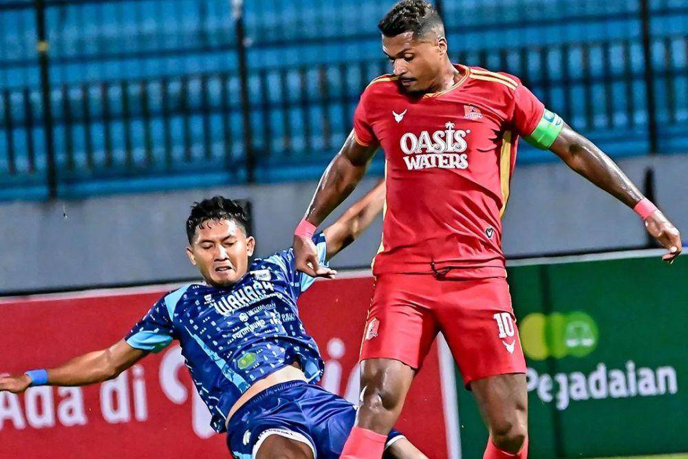 Persijap Jepara dalam laga menghadapi Persikas Subang pada pekan keempat Grup 2 Liga 2 Indonesia 2024/2025. (instagram.com/persijap_jepara)