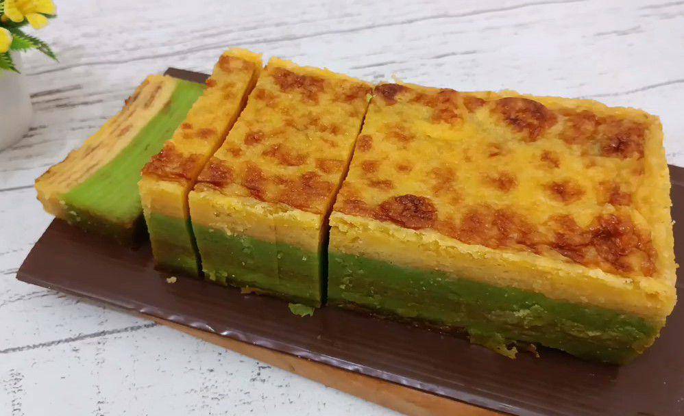 ilustrasi kue lapis makjo (YouTube.com/Dapur Dessy)